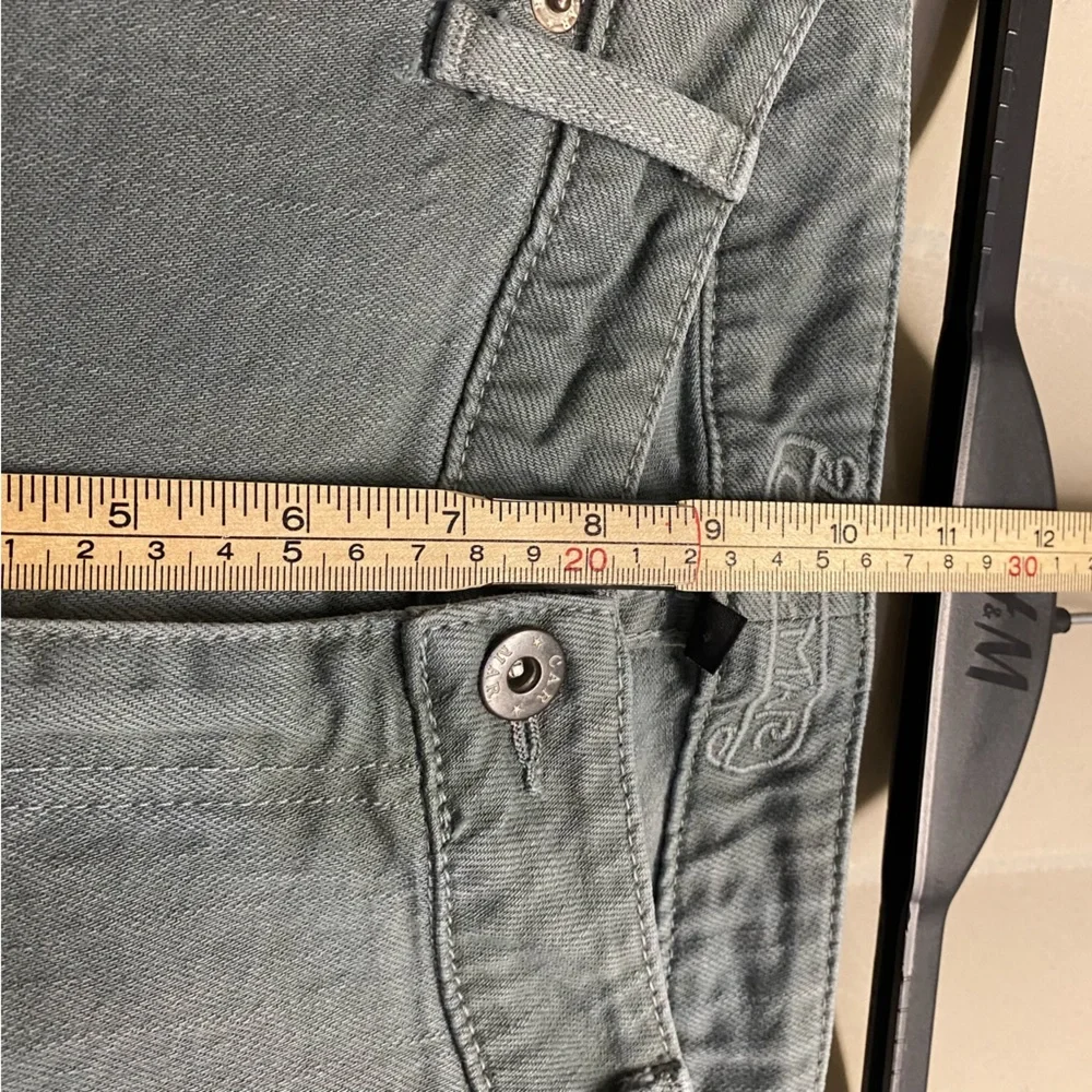 Car Mar Carmar Women’s Jeans Size 29 Ombré Straight Skinny Zip Ankle Low Rise